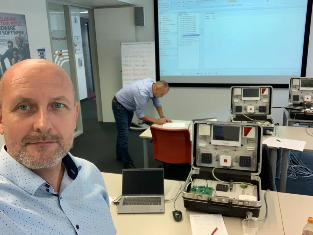 In Vienna – at a Honeywell training course